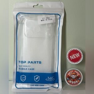 Clear Phone Case Cover for iPhone 17 Pro - New